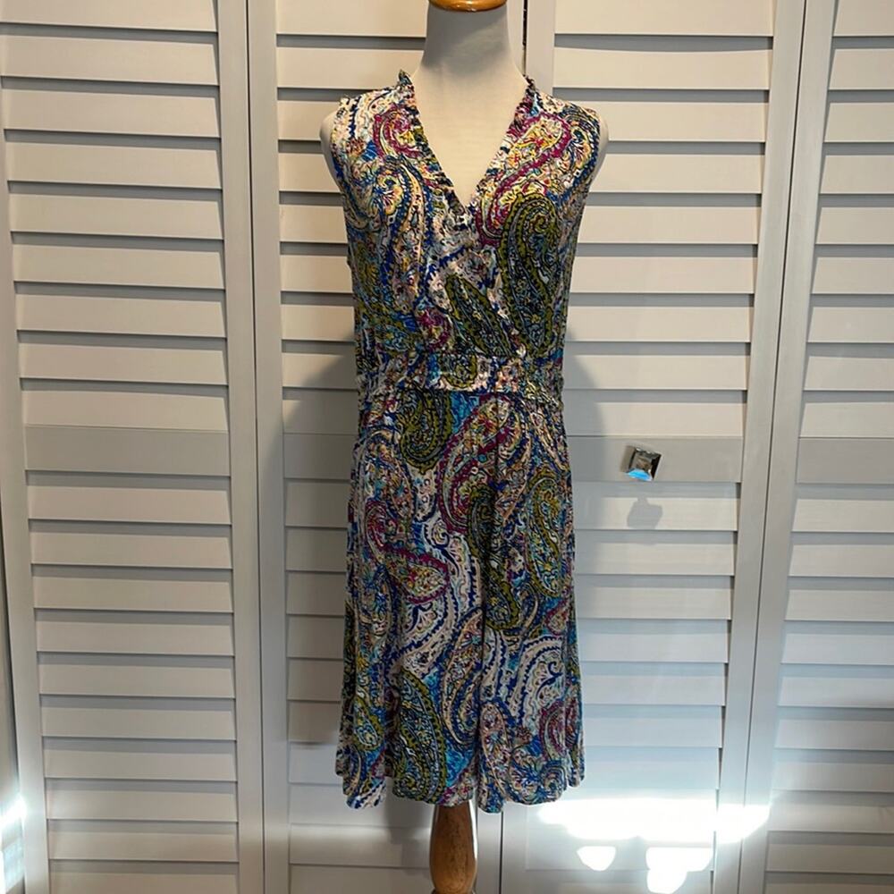 Spense NWT Medium colorful Dress